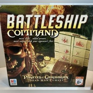 NOB Milton Bradley Pirates of the Caribbean "Battleship Command" Board Game